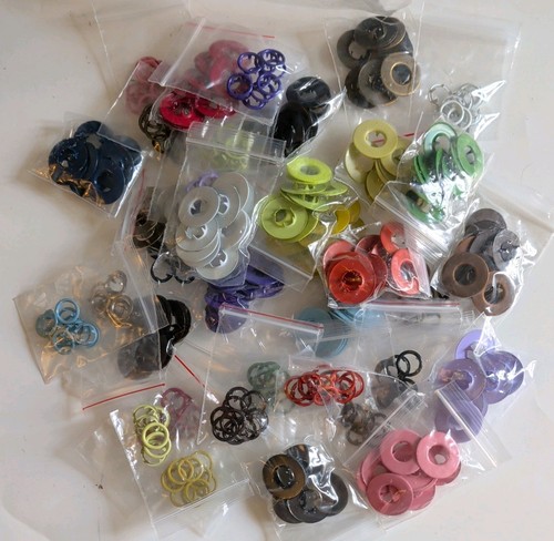 Joblot metal eyelets - of,
