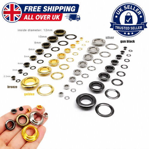 50pcs metal eyelet - eyelet, grommet
