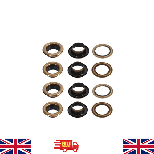 20pcs brass eyelets - brass,