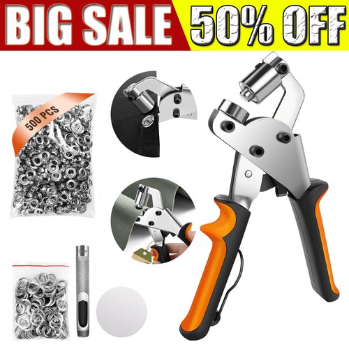 Eyelet pliers kit 500 - pliers, metal