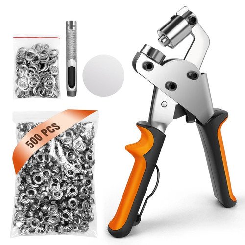 10mm eyelet grommet - 10mm, plier