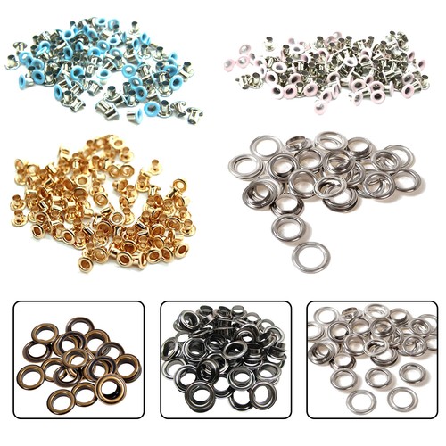 100 eyelets grommets with - 100,