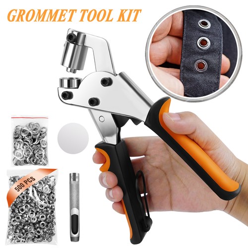 Eyelet punch kit 10mm magnetic - eyelet,