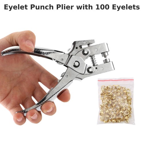 Eyelet setting pliers - pliers, kit