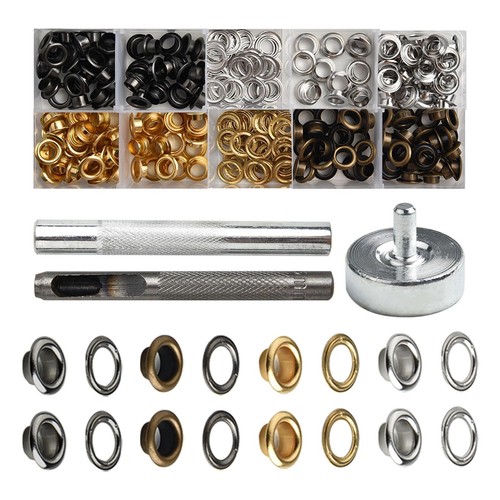 Metal eyelet kit - kit, tool