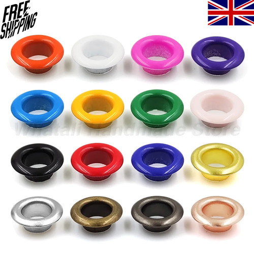 100 pcs 4mm metal - 100, eyelets