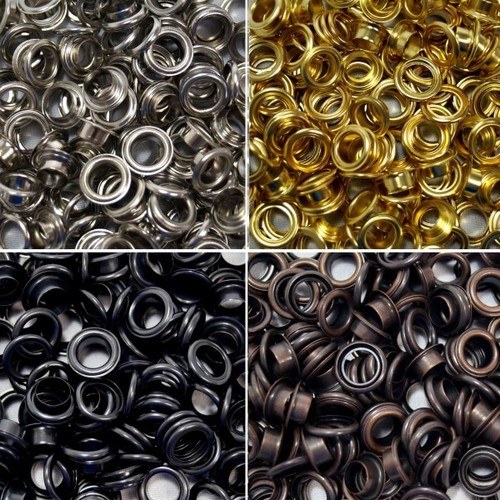 Eyelets with washers 4mm - eyelets,