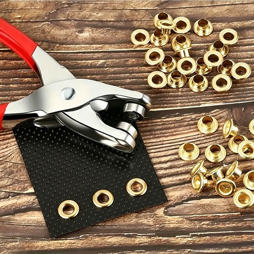 Set grommet eyelet pliers - 1,