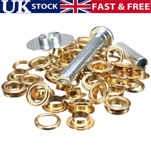 Large metal eyelet - metal,