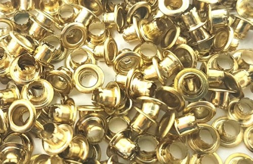 Brass eyelet leather - eyelet,