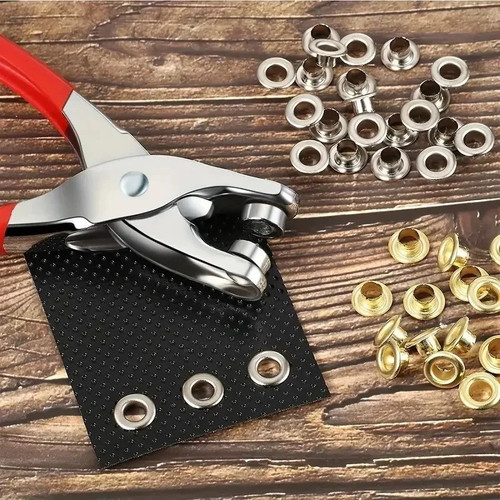 Steel eyelet pliers - eyelet,
