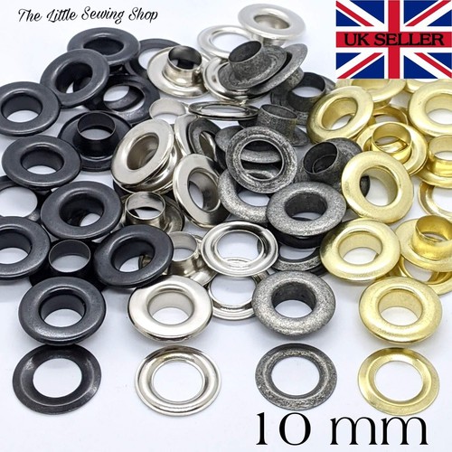 10mm eyelets with washers - 10mm,