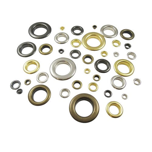 Steel eyelets with - steel, washers