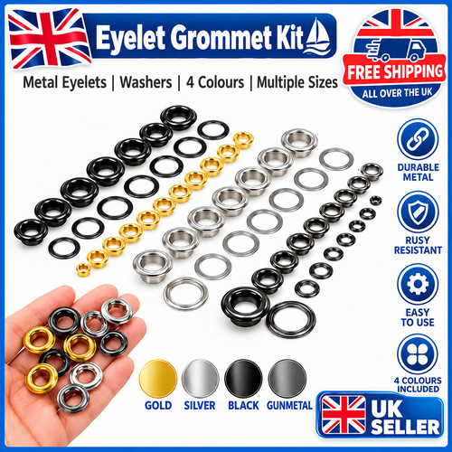 50pcs metal eyelet - metal,