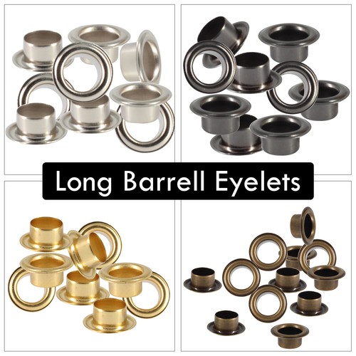 100pcs long barrel eyelets - 100pcs,