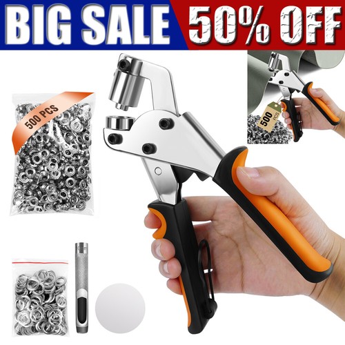 10mm grommet eyelet plier set - 10mm,